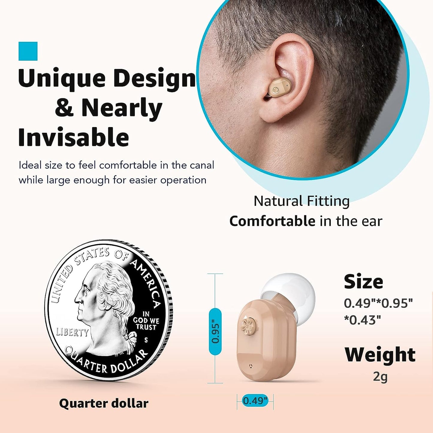 Autiphon U01 -Single Hearing Device